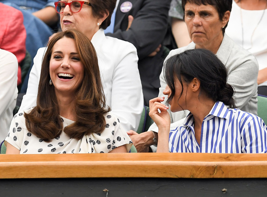 Kate Middleton, Meghan Markle, Wimbledon 2018 Kate Middleton, Meghan Markle, Wimbledon 2018
